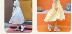 Detail view showing white and light yellow thin summer mid-calf velvet ice silk socks