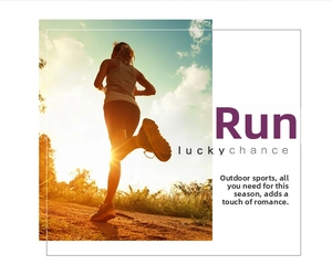Action shot of female runner in black sportswear and running shoes on an outdoor path