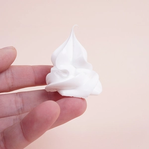 Mini Simulation Ice Cream Topping Head White Plastic Spiral DIY Handcraft Miniature Play Food Accessory Decoration Props