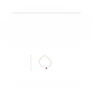 Detailed spec sheet showing 46.4cm pearl and zircon necklace with 80g weight info