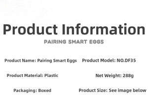 Detailed specifications for baby dinosaur egg matching toy made of durable plastic