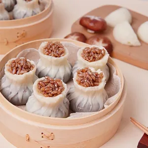 Realistic Simulation Shaomai Shumai Dumpling PVC Artificial Food Model Kitchen Decor Photography Prop Novelty Prank Gift