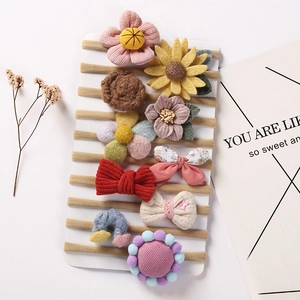 Bandeaux en Nylon Élastique Doux Fait à la Main pour Bébé Filles Fleur Nœud Papillon Accessoires Cheveux Enfants