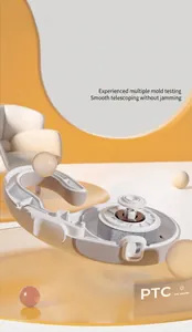Detail view of durable PTC heating element and internal coil for pet grooming device