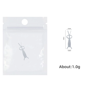 Detailed size and weight guide for Y-shaped metal magnetic nail art tool accessories