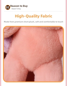 Detailed macro view of soft pink short plush fabric texture on a bear keychain