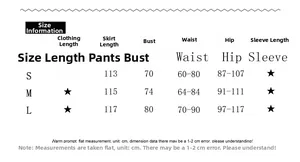 Size chart for sexy halter neck backless two-piece fishtail evening dress set