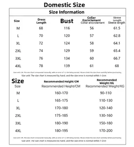 Detailed size chart for men's hooded outdoor jacket with measurements from M to 4XL