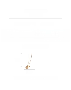 Detail of 1.4cm star pendant with weight and size measurements in a clear product layout