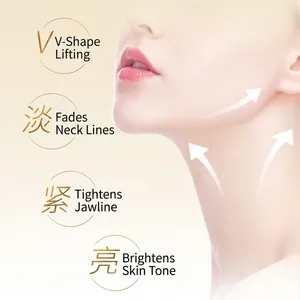 Lifting V-line mask for chin tightening, neck wrinkle reduction and skin brightening