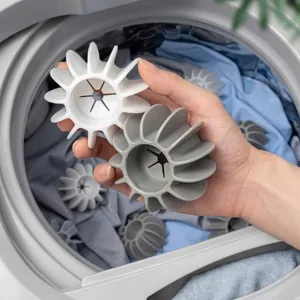 Laundry Ball Anti Tangle Hair Catcher Washing Machine Reusable Silicone Cleaning Tool For Household Clothing Care