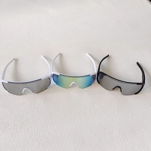 Kids outdoor sports cycling sunglasses with integrated UV protection lenses in multiple colors