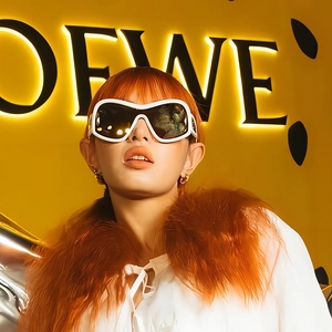 Y2K Oversized Shield Sunglasses One Piece Integrated PC Frame UV400 Protection Fashion Futuristic Unisex