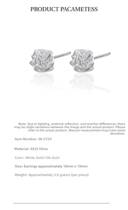 Detailed view of 925 sterling silver stud earrings with irregular rock lava texture