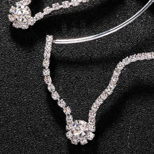 Elegant silver butterfly wing ear cuff with sparkling rhinestones for non-pierced ears