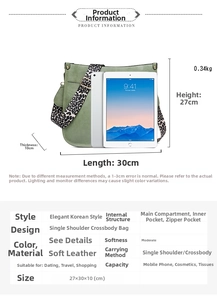 Product size and spec guide for versatile tote bag showing dimensions and weight