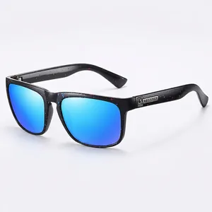 Sports Sunglasses PC Frame TAC Lenses UV400 Protection Splatter Ink Pattern Mirrored Reflective Eyewear For Outdoor Cycling
