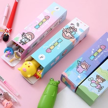 Creative Blind Box Gel Pen Set Cartoon Character Writing Pens For Students Kids Stationery Supplies School Office Gifts