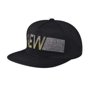 Snapback Hat Cotton Flat Brim Hip Hop Streetwear Embroidered Letter Adjustable Sport Sunshade Cap For Men Women