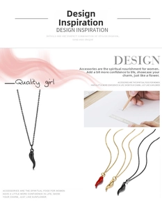 Macro view of chili pendant necklace details with design sketch and multiple color options