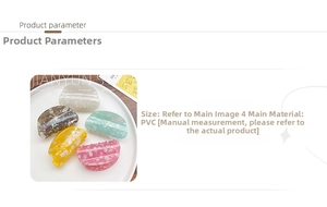 Detail of colorful acetate-style PVC hair claws featuring pastel hues and marble textures