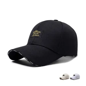 Casual Baseball Cap With Embroidered Patch And Letter Print Adjustable Sun Protection Outdoor Hat For Men And Women