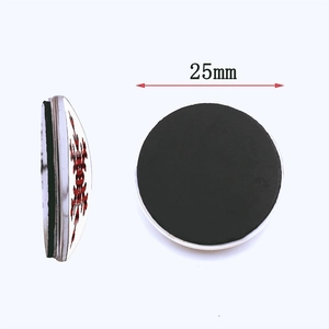25mm Christmas snowflake elk crystal glass fridge magnet with magnetic back for decor