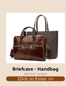Close-up of premium brown leather briefcase and tote bag with polished finish