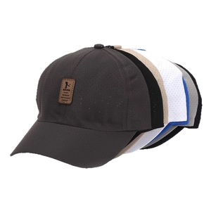Breathable quick-dry baseball caps for men and women in various colors for outdoor sports