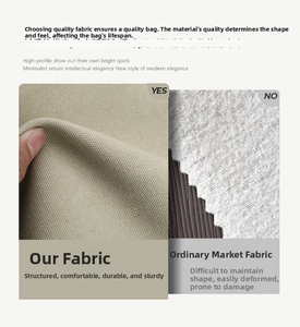 Detailed comparison of high-density canvas fabric versus standard material texture