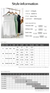 Detailed size chart and material composition for the women casual sleeveless shirt