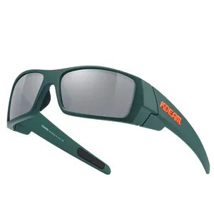 Occhiali Da Sole Polarizzati Sportivi Montatura PC Lenti TAC Protezione UV400 Visione Notturna Fotocromatici Pesca Guida