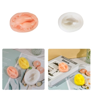 Moule En Silicone 3D En Forme De Dauphin Pour Savon Fait Main Bougie Résine Artisanat Flexible Réutilisable