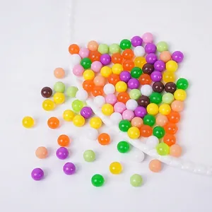 Simulation Colorful Taro Balls PVC Plastic Mini Candy Beans For DIY Craft Dollhouse Dessert Decoration Play Food Toys