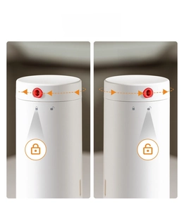 Detail of kitchen seasoning bottle with a 30-degree rotation twist cap and leakproof seal
