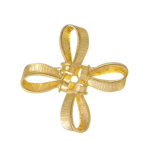 Vintage Cross Bow Brooch For Women Men Gold Zinc Alloy Brushed Texture Personalized Suit Lapel Pin Japanese Style Jewelry