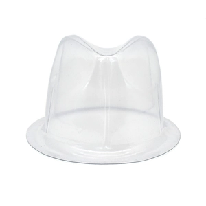 Clear PVC plastic inner support insert for Fedora and jazz hats shape protection