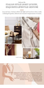 Detail showing high-quality light grey satin bathrobe with luxurious glossy texture and drape