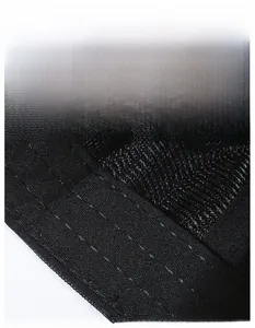 Detailed view of the widened moisture-wicking sweatband inside the mesh baseball cap