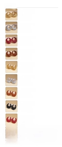 Detailed size and weight specifications for woven geometric round hoop earrings