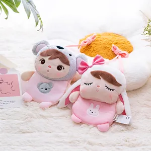 Borse a tracolla in peluche Metoo con simpatico koala e coniglietto rosa per bambini