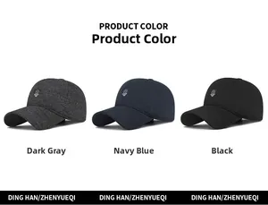 Berretti da baseball invernali foderati in pile nei colori grigio, blu e nero