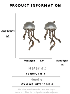 Tableau détaillé montrant les dimensions de 3,4 cm et les matériaux des boucles