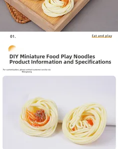 Détail macro d'un modèle de spaghetti miniature avec sauce tomate et viande réaliste