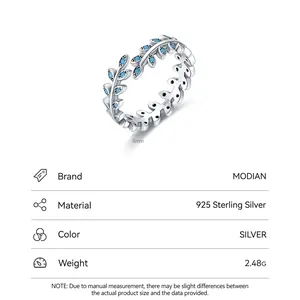 S925 sterling silver open leaf ring with turquoise stones and 5mm width specifications