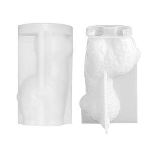 3D Alpaca shaped liquid silicone mold for DIY aromatherapy candles and plaster ornaments