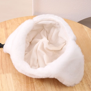 Cappello invernale per bambini con paraorecchie e spessa fodera in morbido peluche