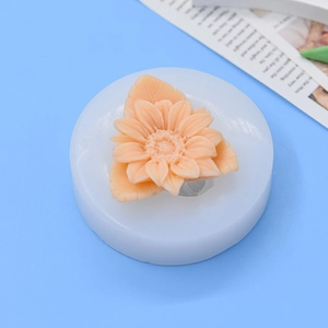 Sonnenblume-Silikonform für DIY-Kuchenbacken und florale Seifenherstellung