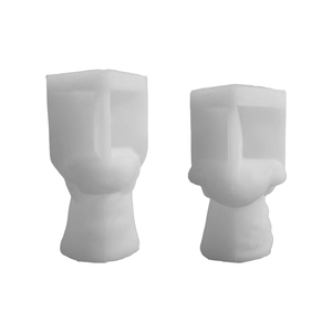 3D angel girl resin silicone mold for DIY succulent flower pot and candle holder crafts