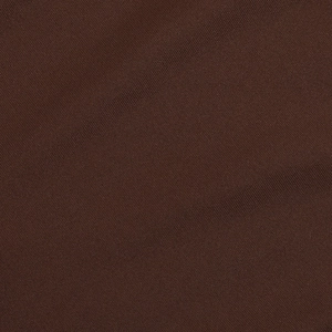 Macro shot of dark brown fabric showing the fine knit texture and fiber details